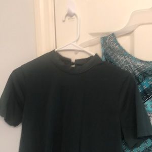 First dress is a pretty green color